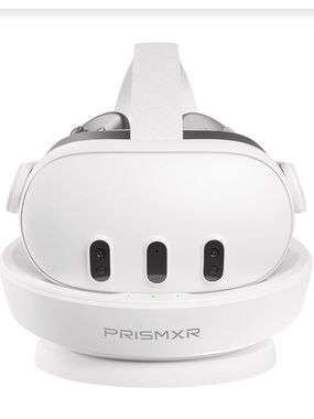 PrismXR Carina D1 MAGNETIC CHARGING DOCK for META QUEST 3 (Drop-and-Charge)